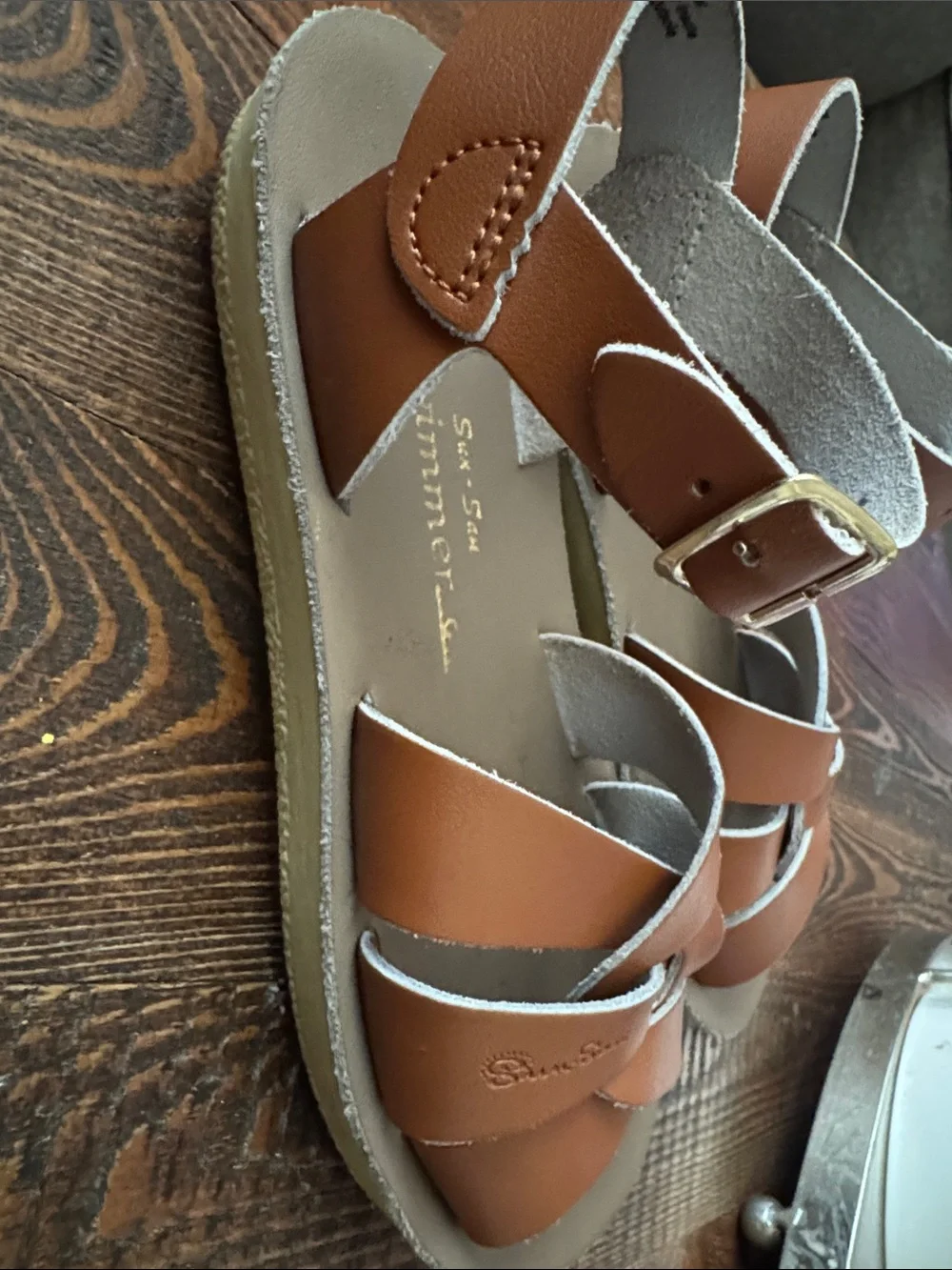 Kids Sun-San Swimmers Salt Water Sandals size 12
